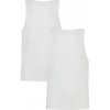 Under Armour M UA Perf Cotton Tank-2pk Mens biela Under Armour M UA Perf Cotton Tank-2pk Mens biela