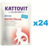 Kattovit Feline Diet Niere/Renal s kačacím 24 x 85 g
