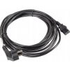 LANBERG CEE 7/7 na IEC 320 C13 POWER CORD 5M VDE černý CA-C13C-11CC-0050-BK