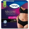 Tena Silhouette Plus Low Waist Black M inkontinenčné nohavičky 12 ks Tena Silhouette Plus Low Waist Black M inkontinenčné nohavičky 12 ks