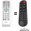 Senior MUSTEK DVB-T150, DVB-T210 , DVB-T1505 náhradný diaľkový ovládač pre seniorov Senior MUSTEK DVB-T150, DVB-T210 , DVB-T1505 náhradný diaľkový ovládač pre seniorov