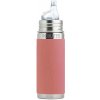 Pura TERMO nerezová fľaša s náustkom 260ml Staroružová Pura TERMO nerezová fľaša s náustkom 260ml Staroružová