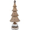 Clayre & Eef Dekorácia vianočný perníkový stromček Gingerbread Tree - Ø 16*42 cm - Clayre & Eef Clayre & Eef Dekorácia vianočný perníkový stromček Gingerbread Tree - Ø 16*42 cm - Clayre & Eef