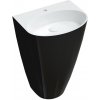 OMNIRES - SIENA M+ umývadlo voľne stojace s otvorom, 55 x 43 cm biela / čierna lesk /BCP/ SIENAUWBCP OMNIRES - SIENA M+ umývadlo voľne stojace s otvorom, 55 x 43 cm biela / čierna lesk /BCP/ SIENAUWBCP