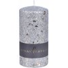 Sviečka GLAMOUR NEW VALEC vianočný d7x14cm Sviečka GLAMOUR NEW VALEC vianočný d7x14cm
