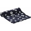 Flamingo Zuma Deka Vzor kocky/packy Tmavomodrá 100x70cm Flamingo Zuma Deka Vzor kocky/packy Tmavomodrá 100x70cm