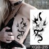 REBELULU Vodeodolné dočasné tetovačky pre ženy Dočasné tetovanie Ornament Body Art Arm Fake Tattoo Men Women REBELULU Vodeodolné dočasné tetovačky pre ženy Dočasné tetovanie Ornament Body Art Arm Fake Tattoo Men Women