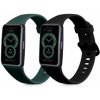 2x Náramok kwmobile Xiaomi Mi Band 6 černá, zelená 2x Náramok kwmobile Xiaomi Mi Band 6 černá, zelená