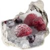 Samolepiaca diera na stenu Mrazené jahody 75x75 cm Samolepiaca diera na stenu Mrazené jahody 75x75 cm