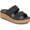 Crocs Sandále Brooklyn Cork Buckle Čierna Crocs Sandále Brooklyn Cork Buckle Čierna