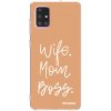 Picasee silikonový průhledný obal pro Samsung Galaxy A71 A715F - Boss Mama Picasee silikonový průhledný obal pro Samsung Galaxy A71 A715F - Boss Mama