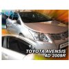 Deflektory Heko Toyota Avensis 4D od 2009 Deflektory Heko Toyota Avensis 4D od 2009