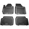 Gumové koberce Hyundai i10 2008-2014 - 28 mm okraj černá - 201601 Gumové koberce Hyundai i10 2008-2014 - 28 mm okraj černá - 201601