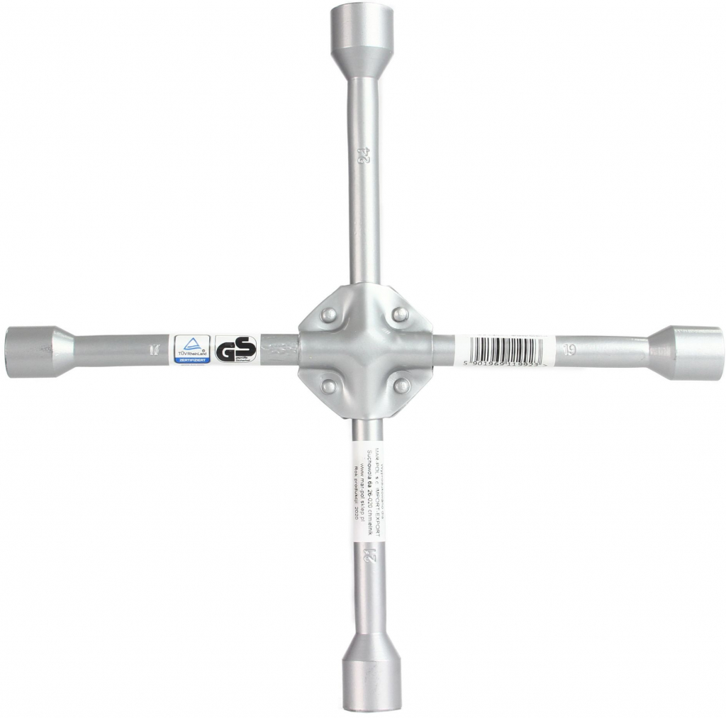 MAR-POL Krížový kľúč na kolesá 17mm, 19mm, 21mm 24mm M57010A