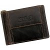 Wild Things Only 5516 hnedá pánska kožená peňaženka 10,5 x 8 x 2 cm Wild Things Only 5516 hnedá pánska kožená peňaženka 10,5 x 8 x 2 cm