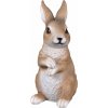 Zajac sediaci polyresinový 15x20x34cm Zajac sediaci polyresinový 15x20x34cm