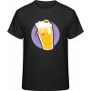 Premium Tričko - Motív - Pivo so smrtkou 2 - Čierna - XXL - Pánske Premium Tričko - Motív - Pivo so smrtkou 2 - Čierna - XXL - Pánske