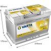 VARTA Professional AGM Dual Purpose 12V 70Ah 760A, 840 070 076, LA70 nabitá autobatéria VARTA Professional AGM Dual Purpose 12V 70Ah 760A, 840 070 076, LA70 nabitá autobatéria