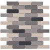 Keramická mozaika BR 555 čierna/sivá/béžová mix 29 x 29,5 cm Keramická mozaika BR 555 čierna/sivá/béžová mix 29 x 29,5 cm