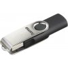 HAMA USB kľúč Rotate, USB 2.0, 128 GB, 15MB/s, čierna/strieborná - 00108071 HAMA USB kľúč Rotate, USB 2.0, 128 GB, 15MB/s, čierna/strieborná - 00108071
