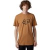 Fox tričko Fox Legacy Head Ss Tee cognac Fox tričko Fox Legacy Head Ss Tee cognac