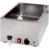 STALGAST Vodní lázeň stolní (bain marie) s vyp. kohoutkem GN 1/1 200 mm, 1,2 kW | STALGAST, 741205 STALGAST Vodní lázeň stolní (bain marie) s vyp. kohoutkem GN 1/1 200 mm, 1,2 kW | STALGAST, 741205