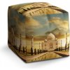 Sablio Taburet Taj Mahal: 40x40x40 cm