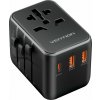 Nabíjačka do siete Vention 3-Port USB (C+A+A) Universal Travel Adapter (20W/18W/18W) Black (FJEB0) Nabíjačka do siete Vention 3-Port USB (C+A+A) Universal Travel Adapter (20W/18W/18W) Black (FJEB0)