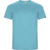 Imola pánske športové tričko s krátkym rukávom 135 g/m² - Tyrkysová, 3XL Imola pánske športové tričko s krátkym rukávom 135 g/m² - Tyrkysová, 3XL