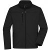 James & Nicholson pánska softshellová bunda JN1172 Black