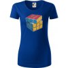 Rubikova kocka kreslená - Dámske tričko z organickej bavlny Origin (GOTS) - 2XL ( Kráľovská modrá ) Rubikova kocka kreslená - Dámske tričko z organickej bavlny Origin (GOTS) - 2XL ( Kráľovská modrá )