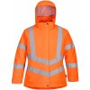Portwest Bunda Hi Vis LW74 zimní dámská reflexní POR L Oranžová