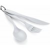 Príbor GSI Ring Cutlery Set Eggshell Príbor GSI Ring Cutlery Set Eggshell