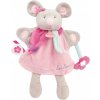 Doudou et Compagnie Paris maňásek myška 28 cm Doudou et Compagnie Paris maňásek myška 28 cm