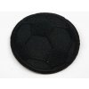 Nažehľovacia záplata - futbalová lopta - 6 cm - čierna Nažehľovacia záplata - futbalová lopta - 6 cm - čierna