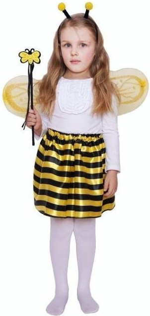 sada včielka tykadlá krídla sukňa palička