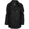 BRANDIT kabát Pea Coat Čierna Veľkosť: 3XL BRANDIT kabát Pea Coat Čierna Veľkosť: 3XL