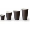 Worldoffice Papierový pohár Black design 400 ml O 90 mm