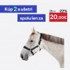 FOUGANZA Jazdecká ohlávka pre kone čierna s filtrami CS FOUGANZA Jazdecká ohlávka pre kone čierna s filtrami CS