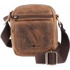 GreenBurry pánska kožená taška XS 1557-25 hnedá