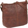 Dámska kožená crossbody kabelka Justified Randys hnedá Dámska kožená crossbody kabelka Justified Randys hnedá