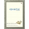 DANTIK rám na obraz 80x120 | ROKOKO stříbrná házená (Plexi Čiré) DANTIK rám na obraz 80x120 | ROKOKO stříbrná házená (Plexi Čiré)