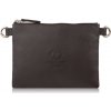Crossbody kabelka Paolo Peruzzi SI-41 tmavě hnedá Crossbody kabelka Paolo Peruzzi SI-41 tmavě hnedá