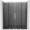 MEXEN/S - Velar L Duo posuvné sprchové dvere 170, grafit, biela 871-170-003-42-20 MEXEN/S - Velar L Duo posuvné sprchové dvere 170, grafit, biela 871-170-003-42-20