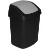 CURVER SWING BIN 15L Odpadkový kôš 30,6 x 24,8 x 41,8 cm čierny 03985-Y09 CURVER SWING BIN 15L Odpadkový kôš 30,6 x 24,8 x 41,8 cm čierny 03985-Y09