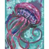 ZUTY Maľovanie podľa čísel - MEDÚZA NA ZELENOM POZADÍ Rámovanie: vypnuté plátno na rám, Rozmer: 40x50 cm ZUTY Maľovanie podľa čísel - MEDÚZA NA ZELENOM POZADÍ Rámovanie: vypnuté plátno na rám, Rozmer: 40x50 cm