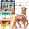 Jakks Pacific Wild Manes Cherie čajový vozík s doplnkami poníka