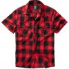 BRANDIT košeľa Checkshirt halfsleeve červeno-čierna Veľkosť: XXL BRANDIT košeľa Checkshirt halfsleeve červeno-čierna Veľkosť: XXL