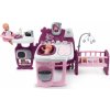 Domček pre bábiku Violette Baby Nurse Large Doll's Play Center Smoby trojkrídlový s 23 doplnkami (kuchynka, kúpelňa, spálňa) Domček pre bábiku Violette Baby Nurse Large Doll's Play Center Smoby trojkrídlový s 23 doplnkami (kuchynka, kúpelňa, spálňa)