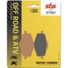 SBS BRZDOVÉ PLATNIČKY 575SI OFF-ROAD SINTER ZLATÉ SBS BRZDOVÉ PLATNIČKY 575SI OFF-ROAD SINTER ZLATÉ